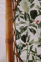 Load image into Gallery viewer, PLANTS OF PARADISE MUSLIN BASSINET SHEET
